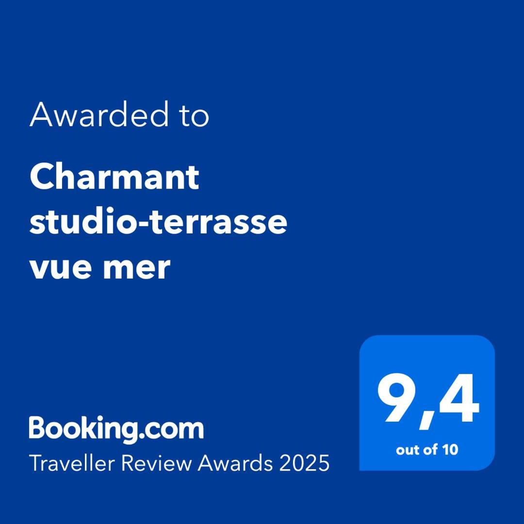 מרסיי Charmant Studio-Terrasse Vue Mer מראה חיצוני תמונה